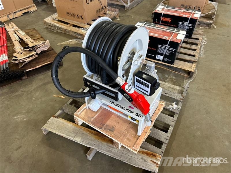  Electric 50 ft Diesel Fuel Reel (Unused) مكونات أخرى