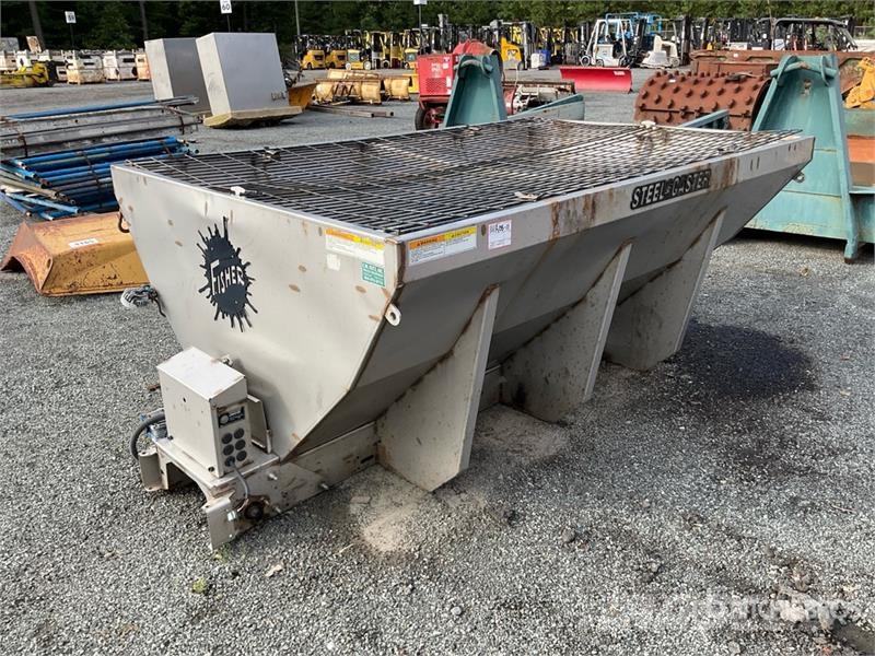 Electric V Box Salt Spreader Homok és Sószórók