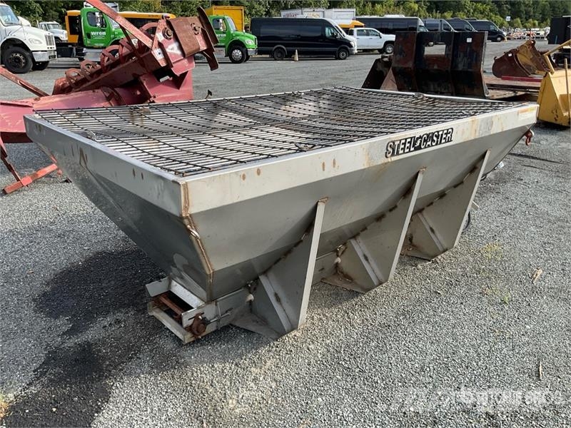 Electric V Box Salt Spreader Homok és Sószórók