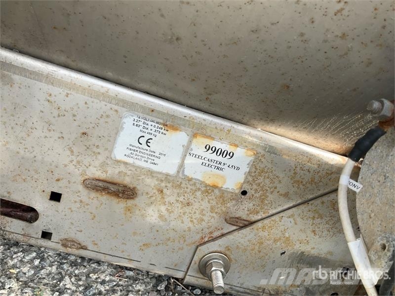 Electric V Box Salt Spreader Homok és Sószórók
