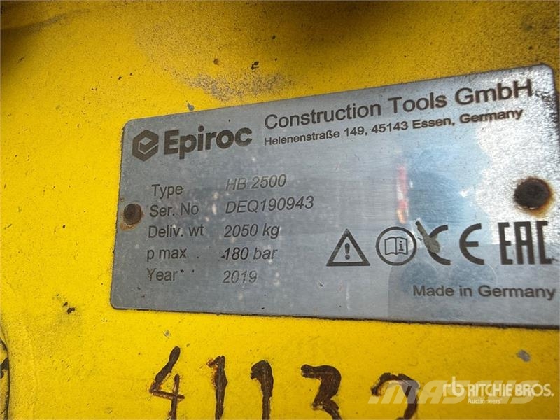 Epiroc HB2500 Hammer / Brecher