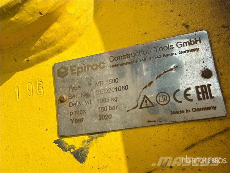 Epiroc MB1500 Hammer / Brecher
