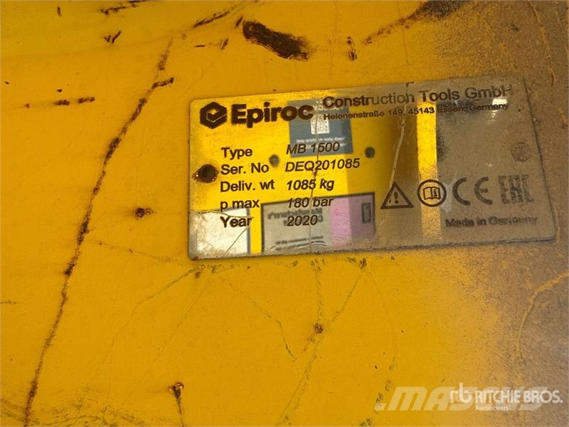 Epiroc MB1500 Hammer / Brecher