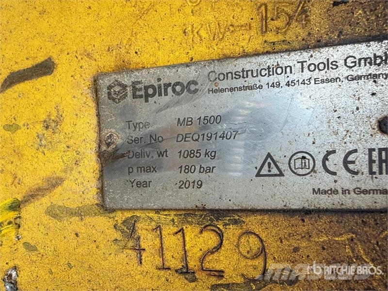 Epiroc MB1500 Hammer / Brecher