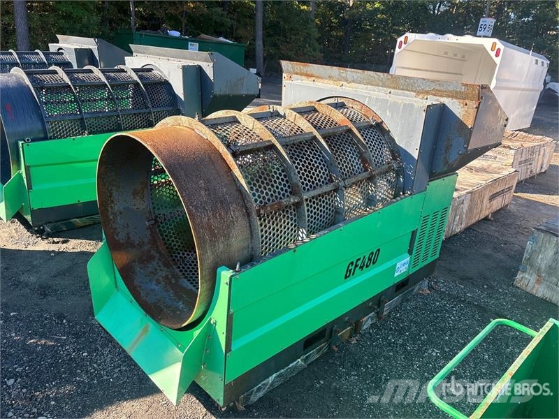Erie Industries GF480 Skid Mounted Mini Trommel Sc Trommels