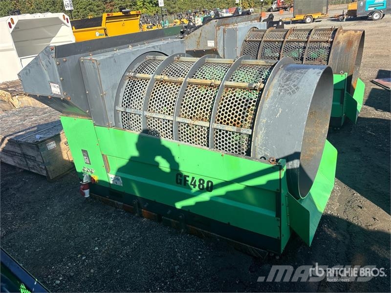  Erie Industries GF480 Skid Mounted Mini Trommel Sc Trommels