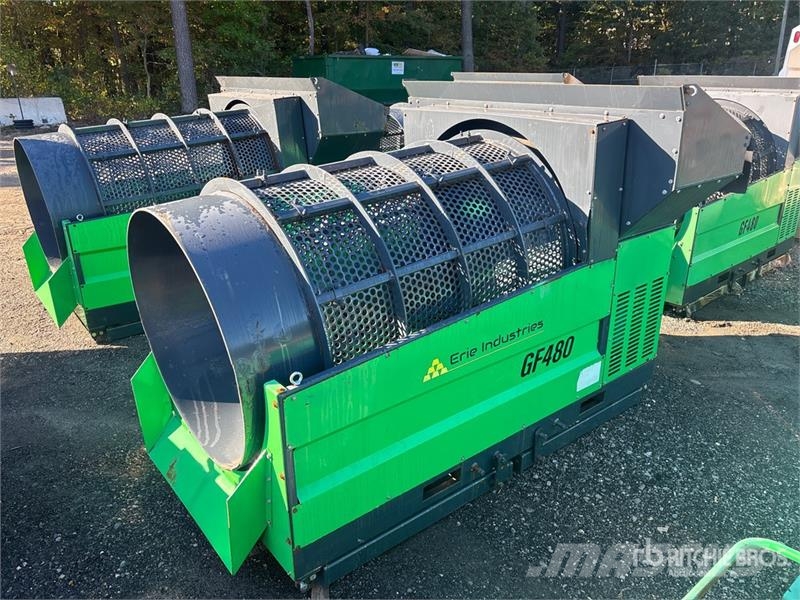 Erie Industries GF480 Skid Mounted Mini Trommel Sc Trommels