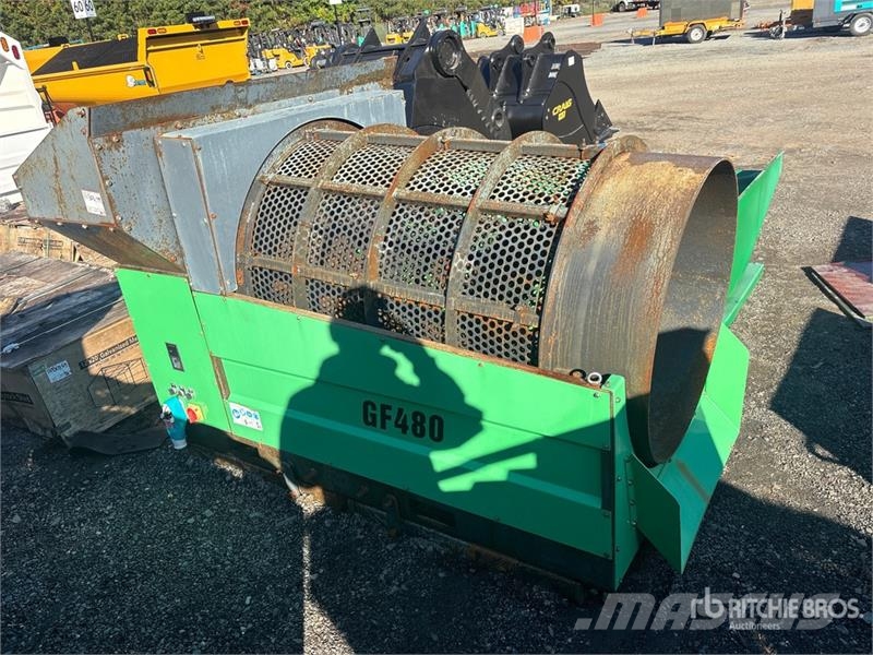 Erie Industries GF480 Skid Mounted Mini Trommel Sc Trommels