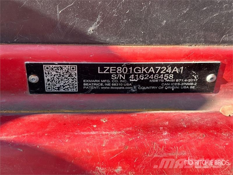 Exmark Lazer Z S-Series Zero-Turn 72 in Lawn Mower ركوب الحشائش