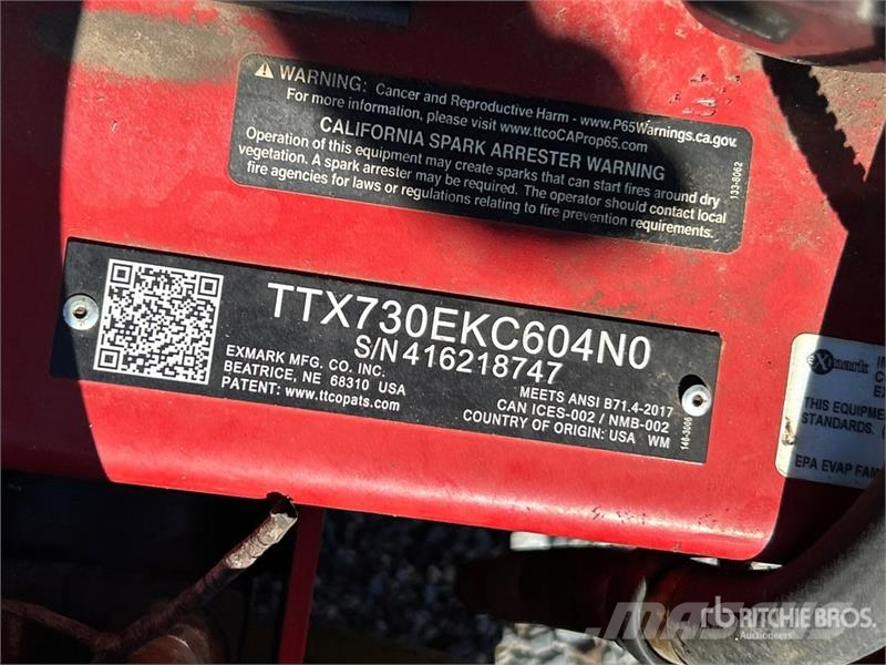 Exmark Turf Tracer X-Series Stand-On Lawn Mower Vrtni traktor kosilnice