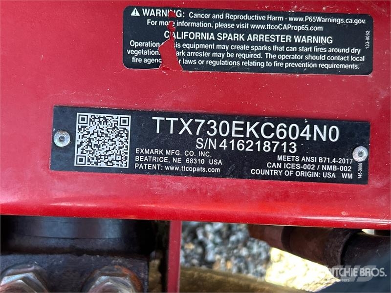Exmark Turf Tracer X-Series Stand-On Lawn Mower Vrtni traktor kosilnice