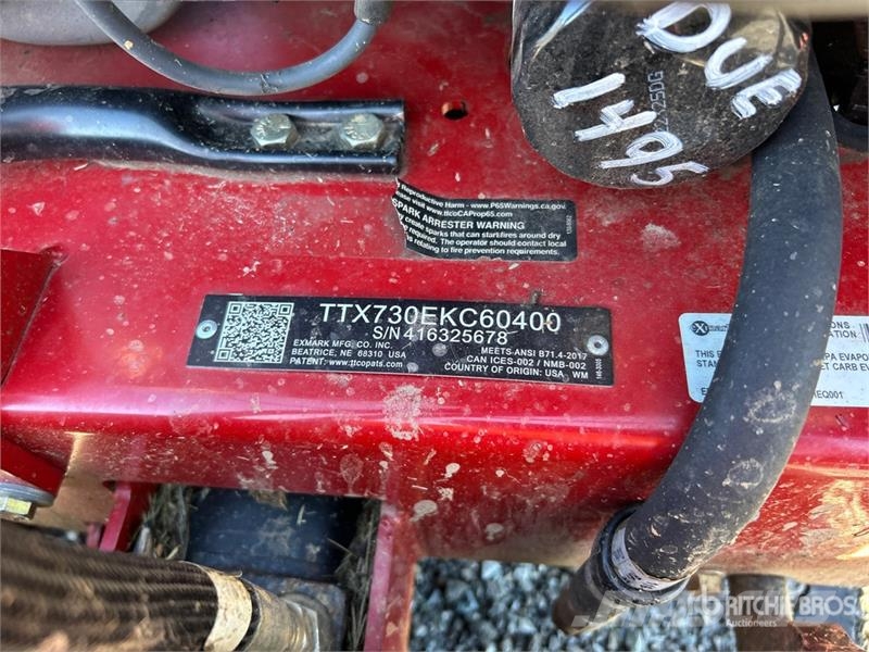 Exmark Turf Tracer X-Series Stand-On Lawn Mower ركوب الحشائش