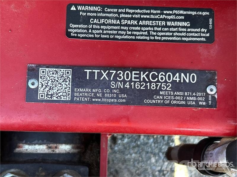 Exmark Turf Tracer X-Series Stand-On Lawn Mower Vrtni traktor kosilnice