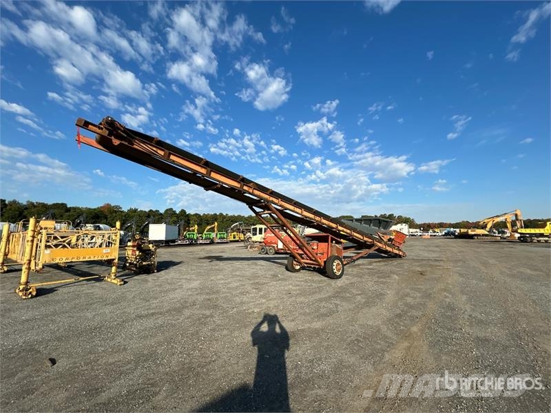 Extec 30 in x 60 ft Portable Stacking Conveyor Bouw - Overige