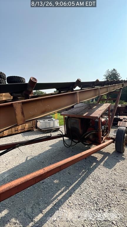 Extec 30 in x 60 ft Portable Stacking Conveyor Costruzioni - Altro