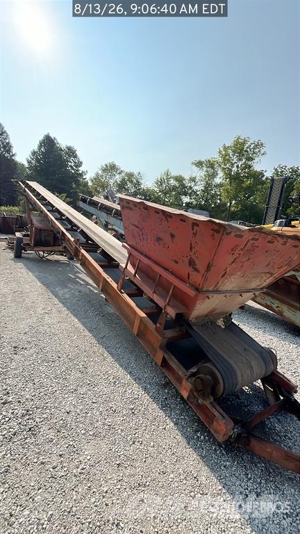 Extec 30 in x 60 ft Portable Stacking Conveyor Costruzioni - Altro
