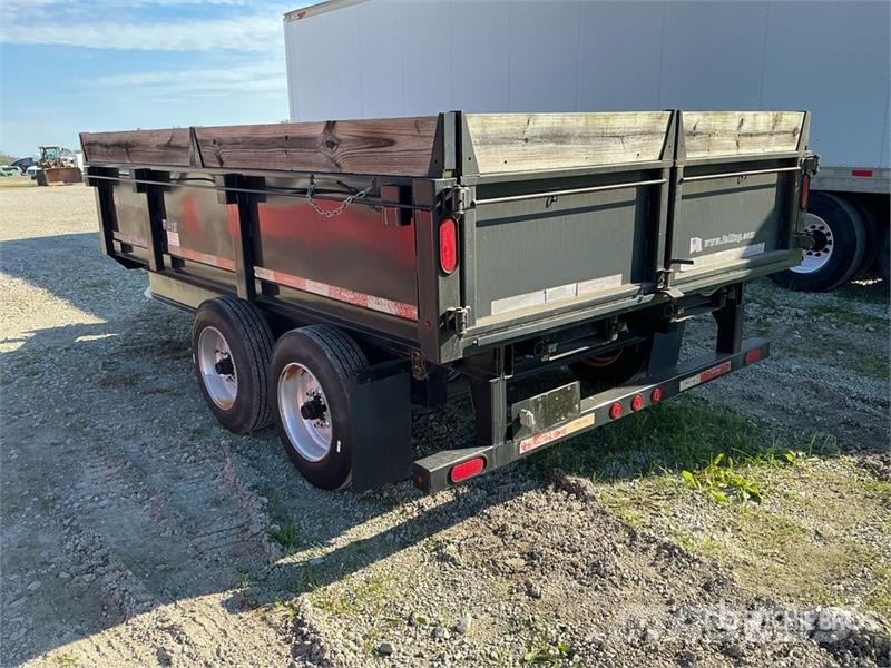 Felling 12 ft 6 in T/A Dump Utility Trailer Kiperi prikolice