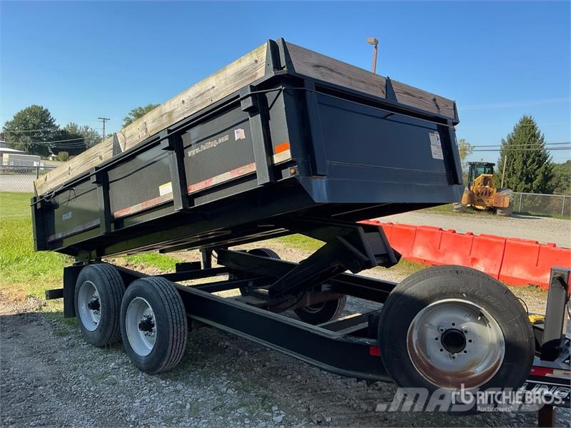 Felling 12 ft 6 in T/A Dump Utility Trailer Kiperi prikolice