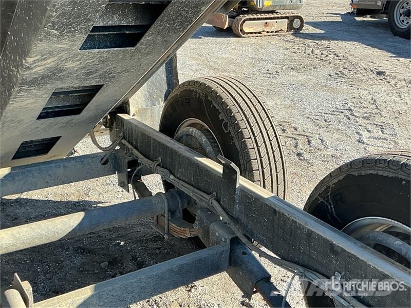 Felling FT-10DT 10 ft T/A Dump Utility Trailer مقطورات قلابة