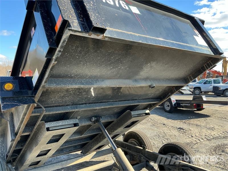 Felling FT-10DT 10 ft T/A Dump Utility Trailer مقطورات قلابة