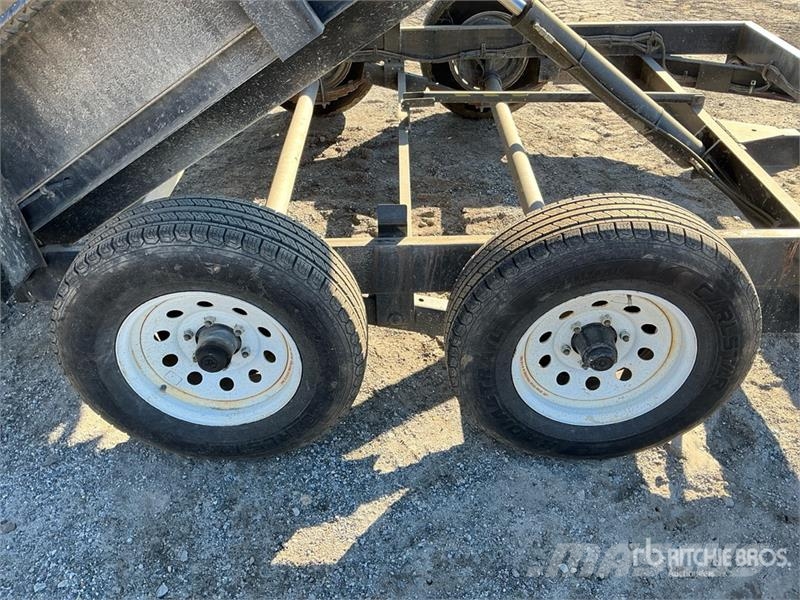 Felling FT-10DT 10 ft T/A Dump Utility Trailer مقطورات قلابة