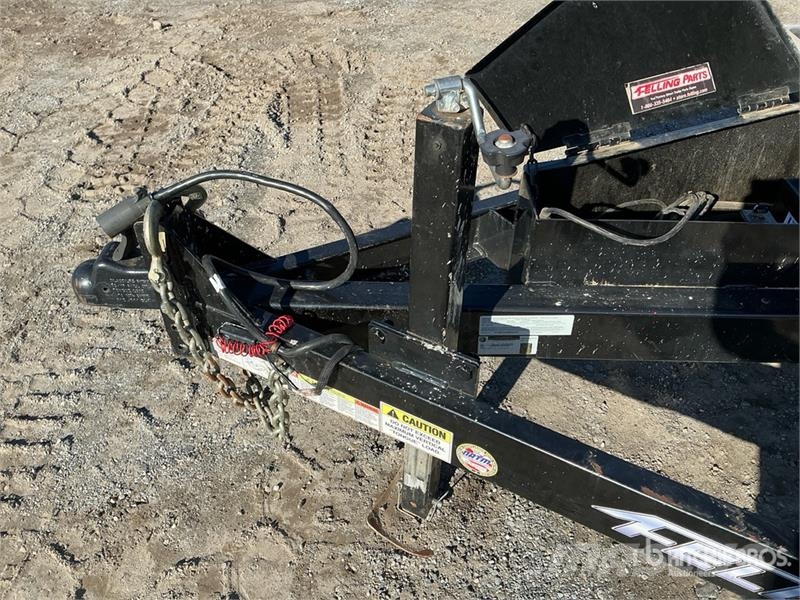 Felling FT-10DT 10 ft T/A Dump Utility Trailer مقطورات قلابة