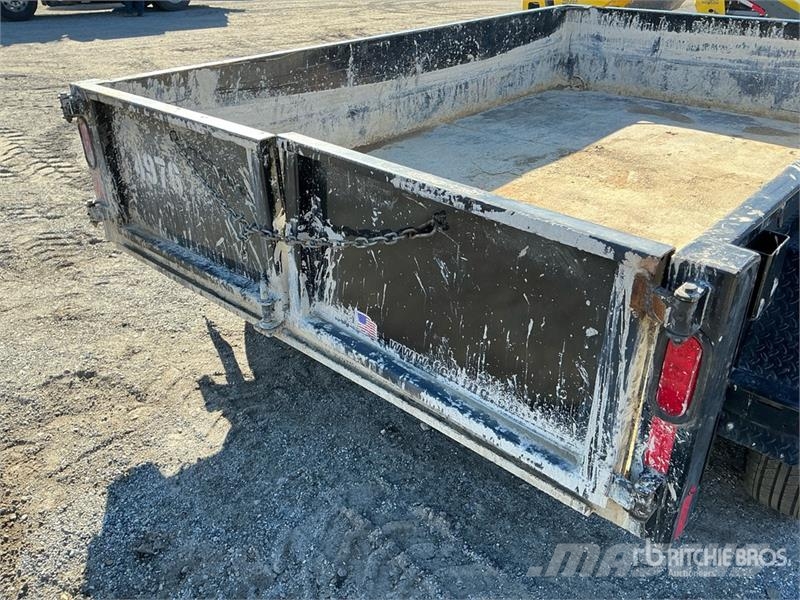Felling FT-10DT 10 ft T/A Dump Utility Trailer مقطورات قلابة
