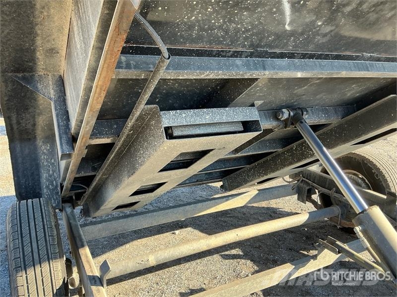 Felling FT-10DT 10 ft T/A Dump Utility Trailer مقطورات قلابة