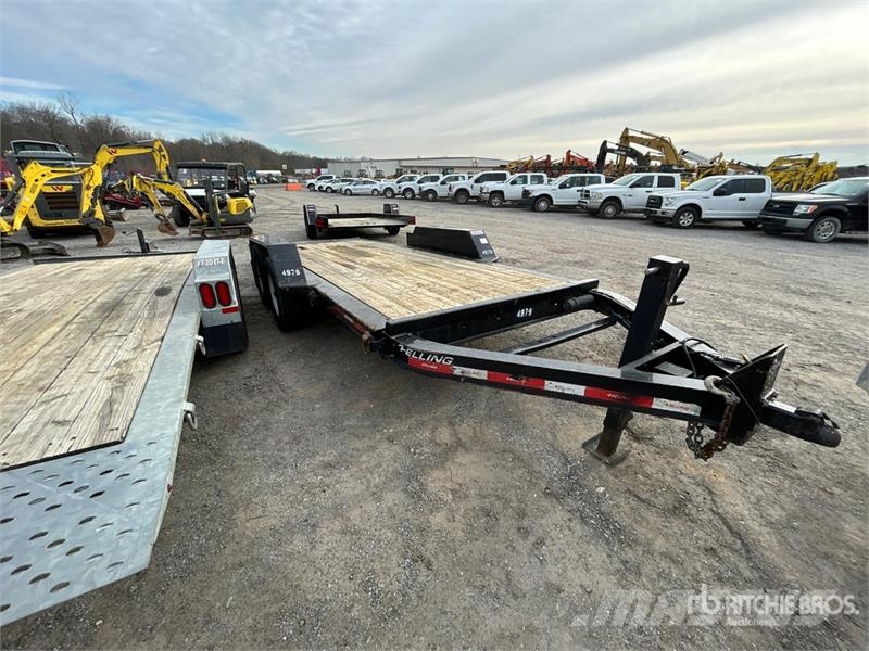 Felling FT-12 IT-1 18 ft T/A Tilt Deck Trailer Low loaders