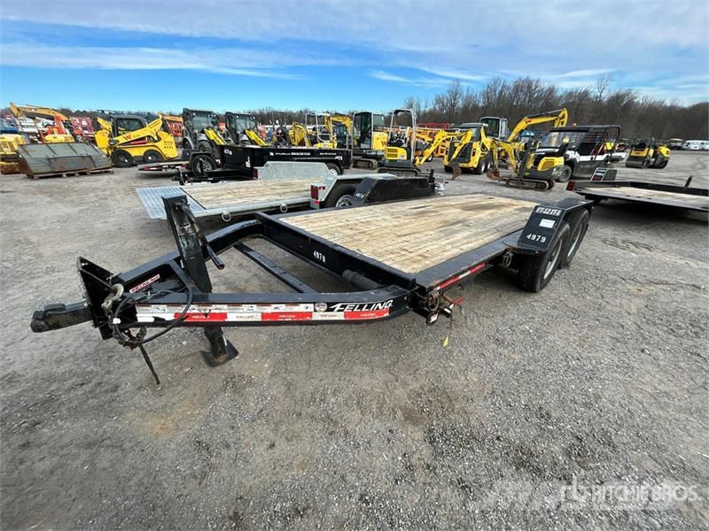 Felling FT-12 IT-1 18 ft T/A Tilt Deck Trailer Low loaders