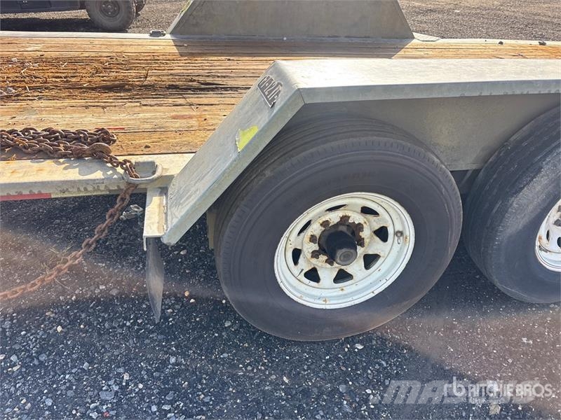 Felling FT-12 IT-I-G 12 ft Tri/A Tilt Deck Trailer Nizki nakladalci