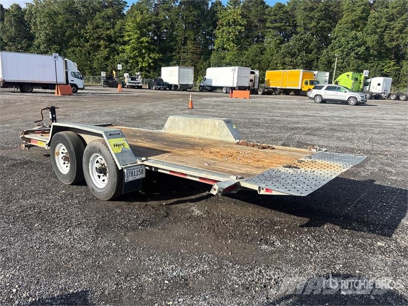 Felling FT-12 IT-I-G 12 ft Tri/A Tilt Deck Trailer Nizki nakladalci