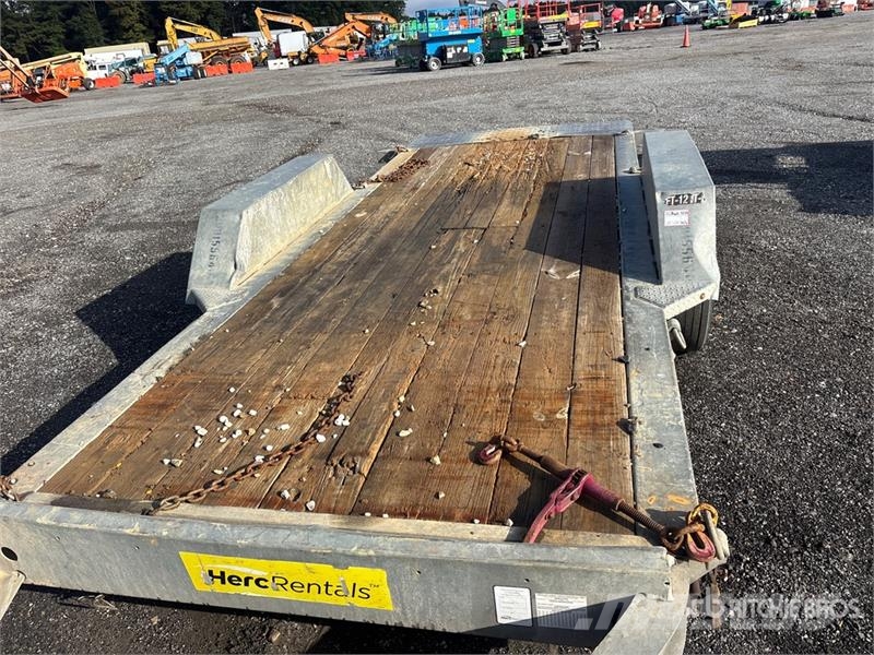 Felling FT-12 IT-I-G 12 ft Tri/A Tilt Deck Trailer Nizki nakladalci