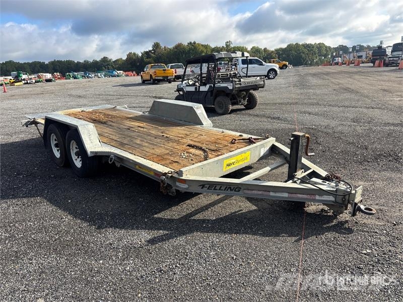 Felling FT-12 IT-I-G 12 ft Tri/A Tilt Deck Trailer Nizki nakladalci