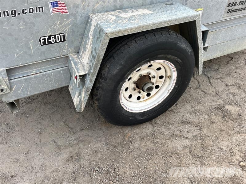Felling FT-6DT-E-TRL01 10 ft S/A Dump Utility Trailer مقطورات قلابة
