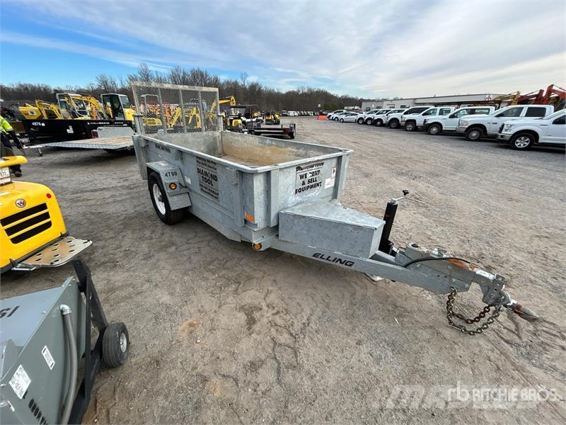Felling FT-6DT-E-TRL01 10 ft S/A Dump Utility Trailer مقطورات قلابة