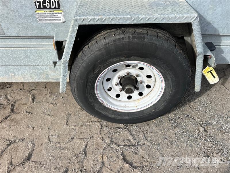 Felling FT-6DT-E-TRL01 10 ft S/A Dump Utility Trailer مقطورات قلابة