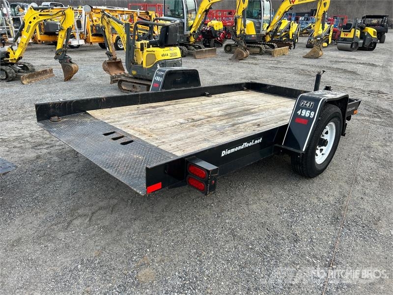 Felling FT6-T1 12 ft S/A Tilt Deck Trailer Low loaders