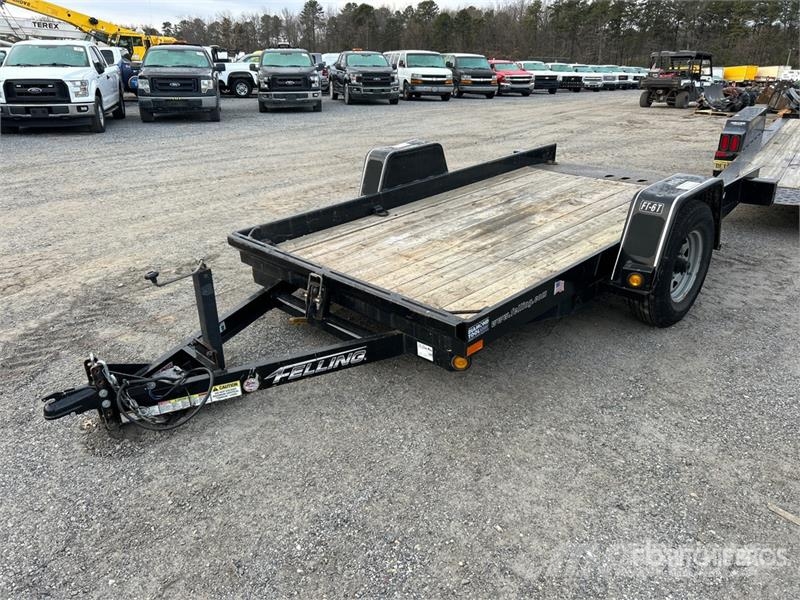 Felling FT6-T1 12 ft S/A Tilt Deck Trailer Low loaders