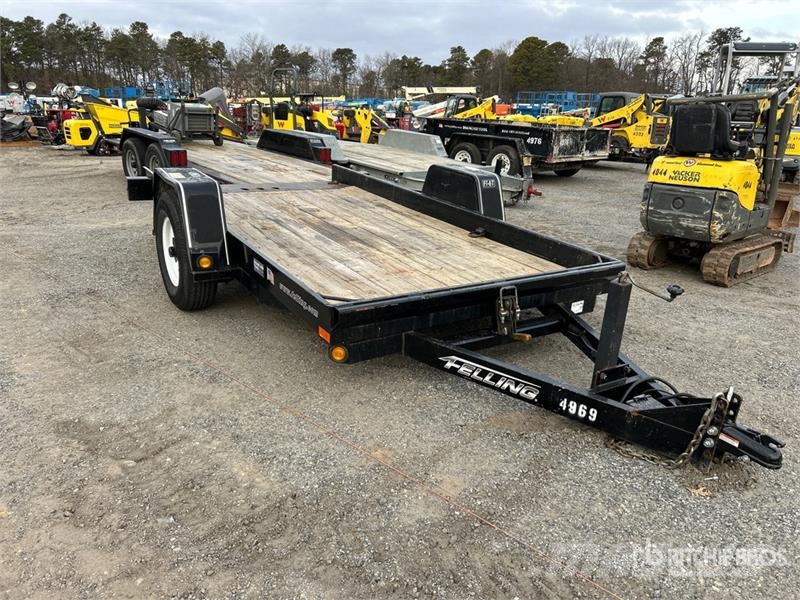 Felling FT6-T1 12 ft S/A Tilt Deck Trailer Low loaders