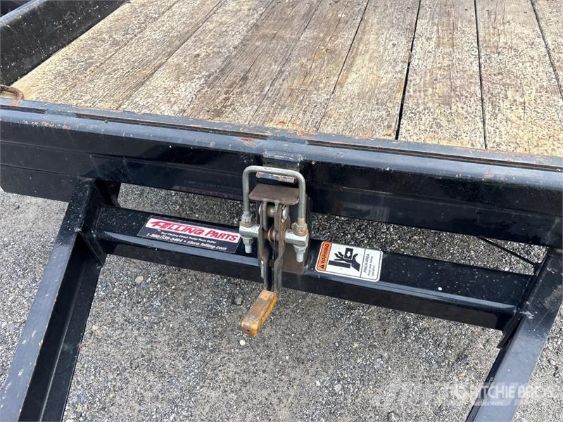 Felling FT6-T1 1650 lb 12 ft S/A Tilt Deck Trailer Low loaders