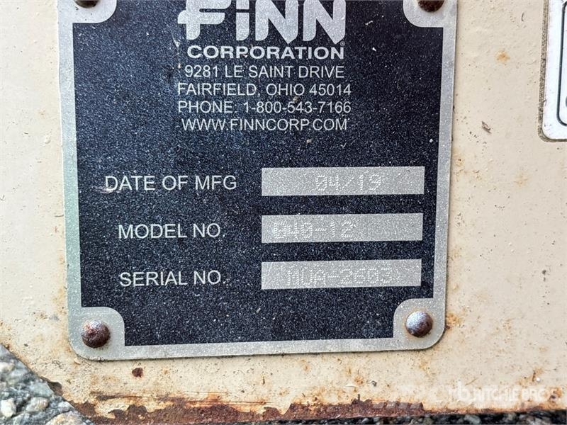 Finn B40-12 Straw Blower Other components