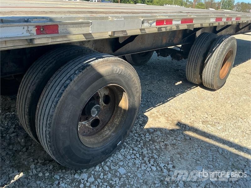 Fontaine 45000 lb 48 ft T/A Spread Axle Flatbed Trailer Plato/keson prikolice