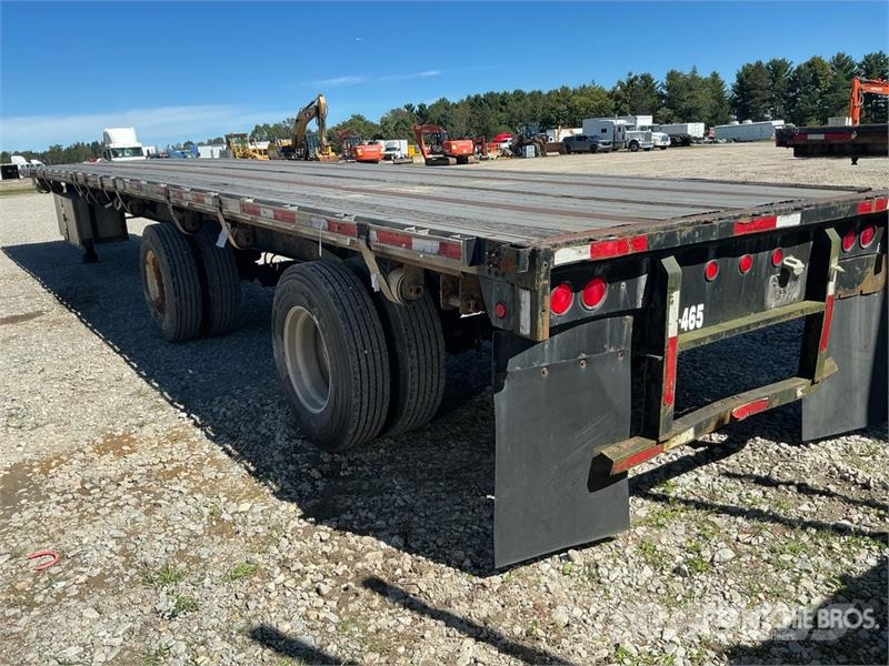 Fontaine 45000 lb 48 ft T/A Spread Axle Flatbed Trailer Plato/keson prikolice