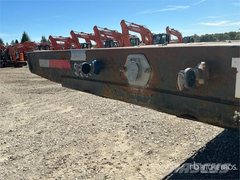 Fontaine 45000 lb 48 ft T/A Spread Axle Flatbed Trailer Plato/keson prikolice