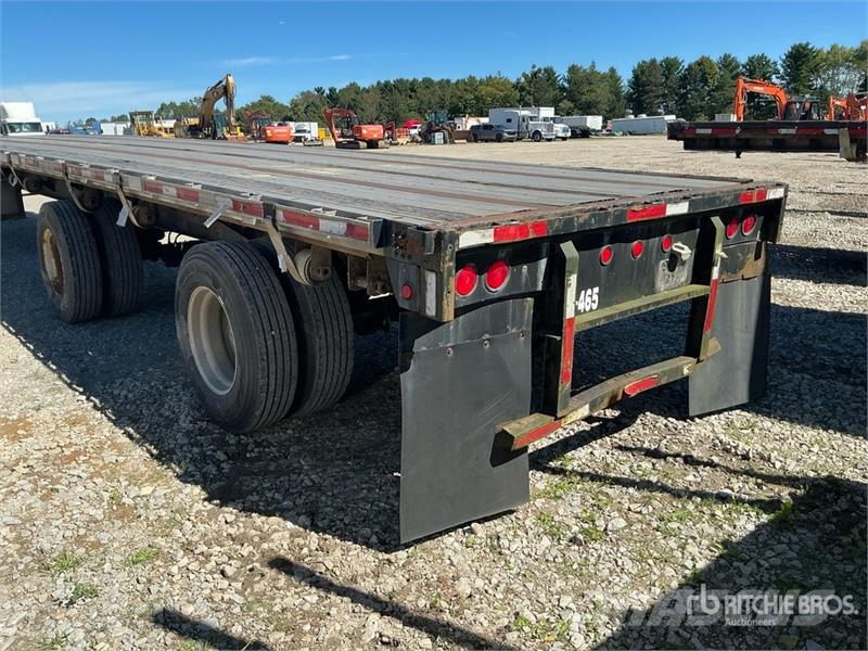 Fontaine 45000 lb 48 ft T/A Spread Axle Flatbed Trailer Plato/keson prikolice