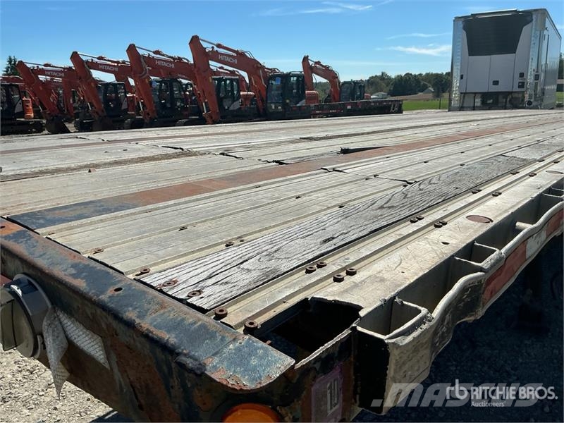 Fontaine 45000 lb 48 ft T/A Spread Axle Flatbed Trailer Plato/keson prikolice