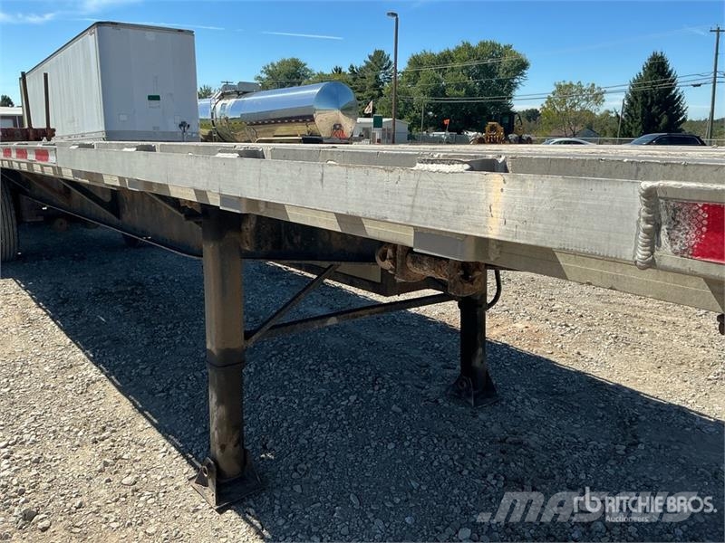 Fontaine 45000 lb 48 ft T/A Spread Axle Flatbed Trailer Plato/keson prikolice