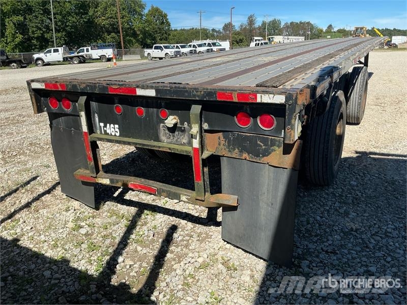 Fontaine 45000 lb 48 ft T/A Spread Axle Flatbed Trailer Plato/keson prikolice