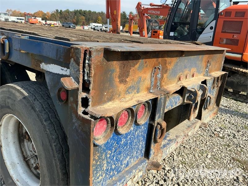 Fontaine 48 ft T/A Float Flatbed Trailer Platformas/izkraušana no sāniem